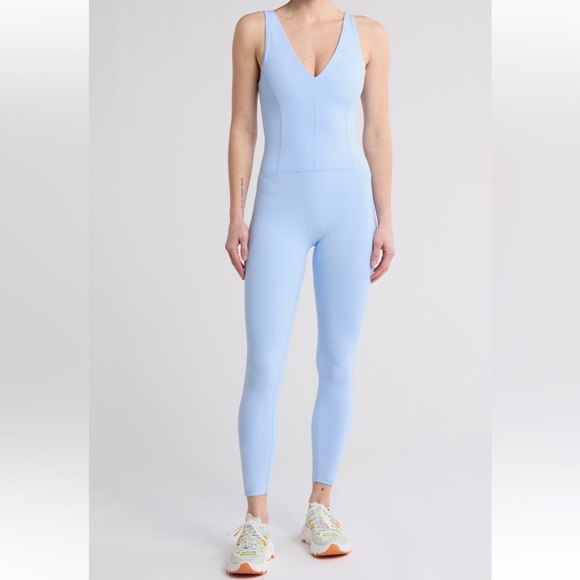 Free People Movement Never Better Strappy Back Jumpsuit – Size Small - Picture 1 of 11